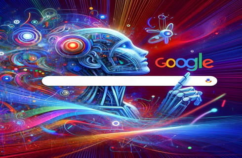 Illustration of Google Search Generative Engine